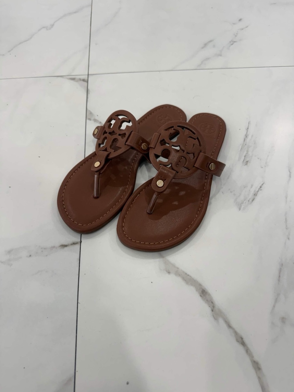Tory Burch Miller Patent Sandal Women’s Size 6, 7, 8, 9